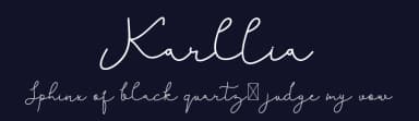 Karllia by Edric Studio — Script Handwritten Font — thumbnail 2
