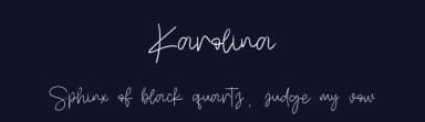 Karolina by Letterafa Studio — Script Handwritten Font — thumbnail 2
