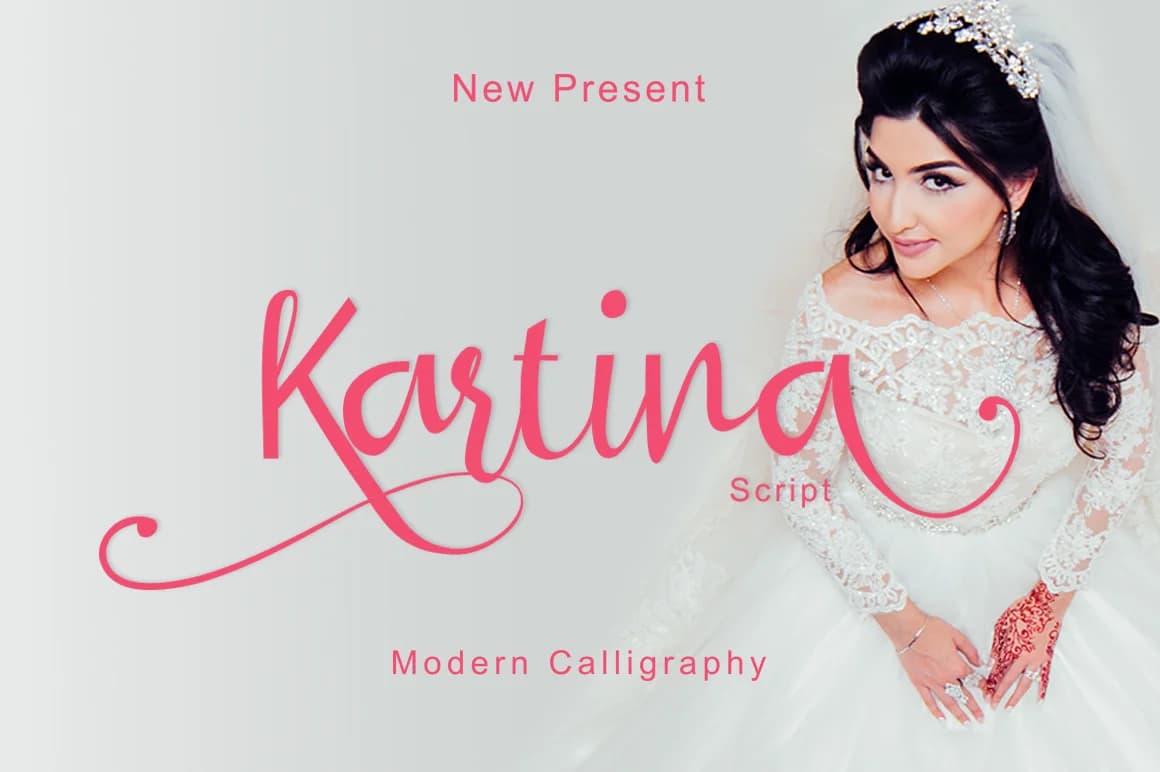 Kartina Script Font by Marxause — Script Handwritten Font