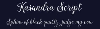 Kasandra Script by Great Studio — Script Handwritten Font — thumbnail 2