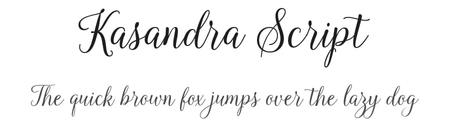 Kasandra Script by Great Studio — Script Handwritten Font