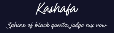 Kashafa by Zuzulgo Studio — Script Handwritten Font — thumbnail 2