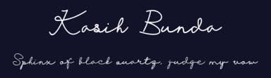 Kasih Bunda by Pidco Art — Script Handwritten Font — thumbnail 2