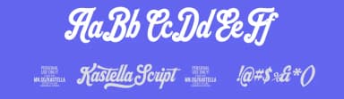 Kastella Script by Måns Grebäck — Script Handwritten Font — thumbnail 3