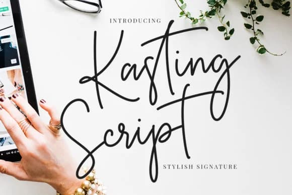 Kasting Script Font by CreatypeStudio — Script Handwritten Font — preview 1