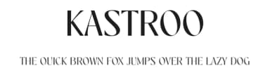 Kastroo by Muflieart — Sans Serif Font — thumbnail 1
