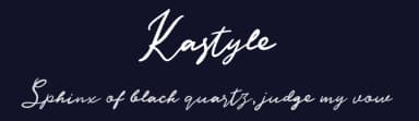 Kastyle by Creatype Studio — Script Handwritten Font — thumbnail 2