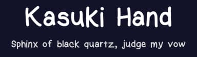 Kasuki Hand by Alejandro Zapata — Script Handwritten Font — thumbnail 2