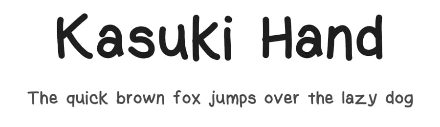 Kasuki Hand by Alejandro Zapata — Script Handwritten Font