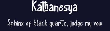 Kathanesya by Denny Sutanto — Script Handwritten Font — thumbnail 2