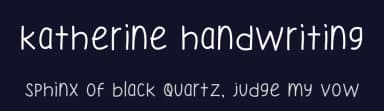 Katherine Handwriting by Kurnia Setyadi — Script Handwritten Font — thumbnail 2