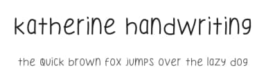 Katherine Handwriting by Kurnia Setyadi — Script Handwritten Font — thumbnail 1