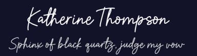Katherine Thompson by Jimtype Studio — Script Handwritten Font — thumbnail 2