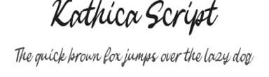 Kathica Script by Colative Studio — Script Handwritten Font — thumbnail 1