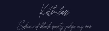 Kathilass by Skiiller Studio — Script Handwritten Font — thumbnail 2