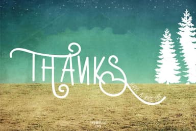 Kathleen Font by inumocca_type —  Font — thumbnail 6