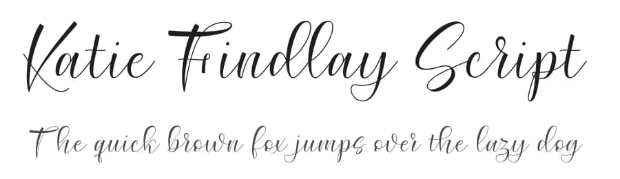 Katie Findlay Script by Cooldesignlab — Script Handwritten Font