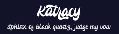 Katracy by Alpaprana Studio — Script Handwritten Font — thumbnail 2