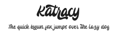 Katracy by Alpaprana Studio — Script Handwritten Font — thumbnail 1