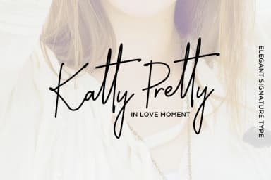 Katty Pretty Font by Haksen — Script Handwritten Font — thumbnail 1