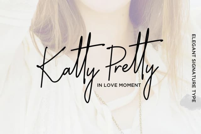 Katty Pretty Font by Haksen — Script Handwritten Font