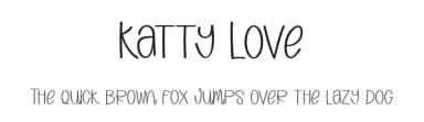 Katty Love by Pidco Art — Script Handwritten Font — thumbnail 1