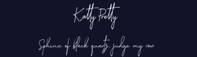 Katty Pretty by Haksen Studio — Script Handwritten Font — thumbnail 2