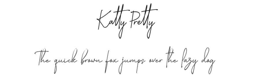 Katty Pretty by Haksen Studio — Script Handwritten Font