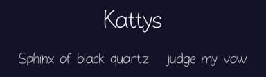Kattys by Achmad Yani — Script Handwritten Font — thumbnail 2