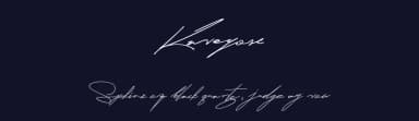 Kaveyore by Mozyen Studio — Script Handwritten Font — thumbnail 2