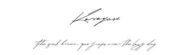 Kaveyore by Mozyen Studio — Script Handwritten Font — thumbnail 1