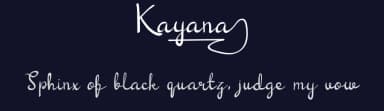 Kayana by DawnCreative.id — Script Handwritten Font — thumbnail 2