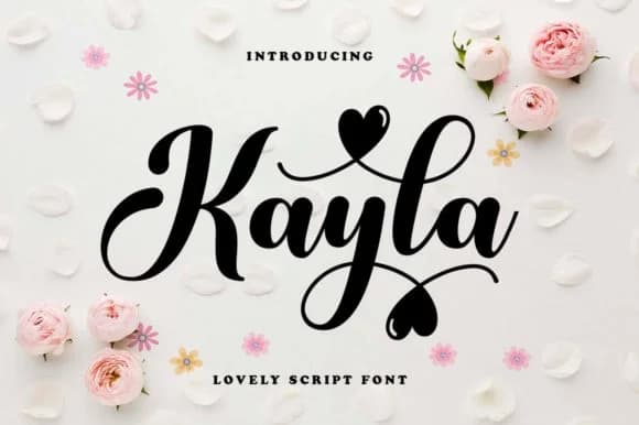 Kayla Font by Ws Studio — Script Handwritten Font — preview 1