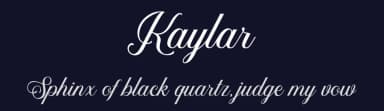 Kaylar by Letterhend Studio — Script Handwritten Font — thumbnail 2