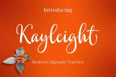 Kayleight Font by Byuly Ayika — Script Handwritten Font — thumbnail 1