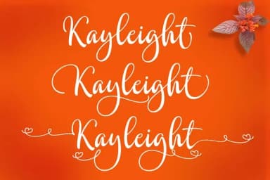 Kayleight Font by Byuly Ayika — Script Handwritten Font — thumbnail 2