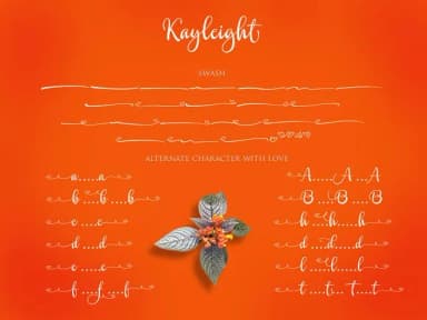 Kayleight Font by Byuly Ayika — Script Handwritten Font — thumbnail 4