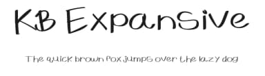 KB Expansive by Khrys Kreations — Script Handwritten Font — thumbnail 1