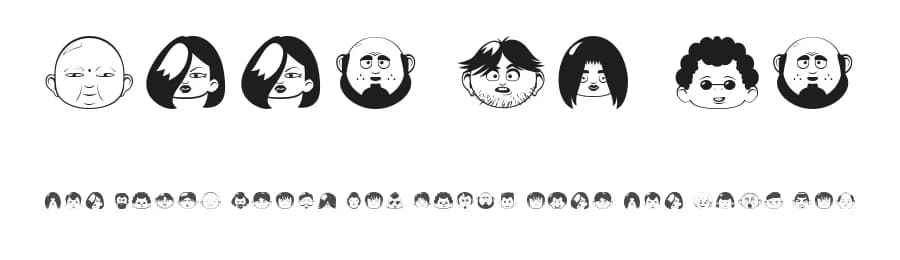 Keep It Up by dcoxy - Greg Medina — Dingbats Font