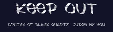 Keep Out by CrazeCo.com.au — Script Handwritten Font — thumbnail 2