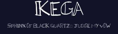 Kega by Khrysthynne — Script Handwritten Font — thumbnail 2