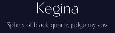 Kegina by Attract Studio — Serif Font — thumbnail 2