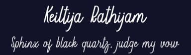 Keiltija Rathijam by bringtypestudio.co — Script Handwritten Font — thumbnail 2