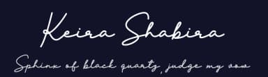 Keira Shabira by Jimtype Studio — Script Handwritten Font — thumbnail 2