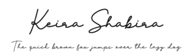 Keira Shabira by Jimtype Studio — Script Handwritten Font — thumbnail 1