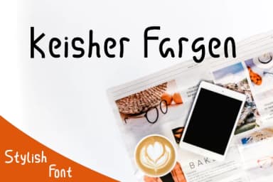 Keisher Fargen Font by Cocoriscranjy — Script Handwritten Font — thumbnail 2