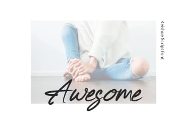 Keishue Font by rometheme — Script Handwritten Font — thumbnail 2