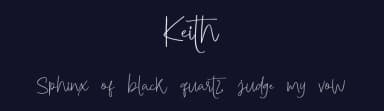 Keith by olexstudio — Script Handwritten Font — thumbnail 2