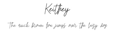 Keithey by Enigma Lettering Studio — Script Handwritten Font — thumbnail 1
