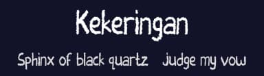 Kekeringan by Ditya Ananto — Script Handwritten Font — thumbnail 2